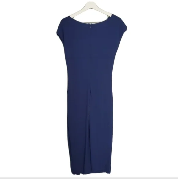Michael Kors Twist Knot Navy Blue Dress - Picture 3 of 5